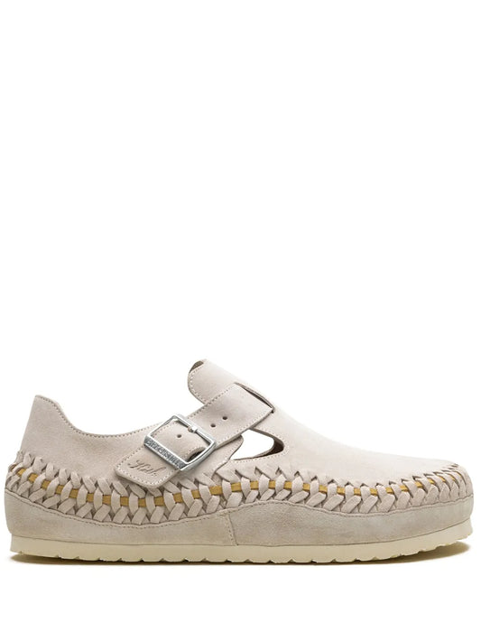 Birkenstock x Kith London Braided "Birch" clogs