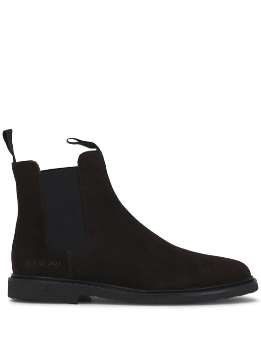 Common Projects suede ankle boots