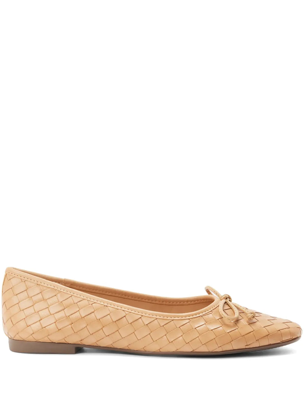 Schutz woven ballerina shoes