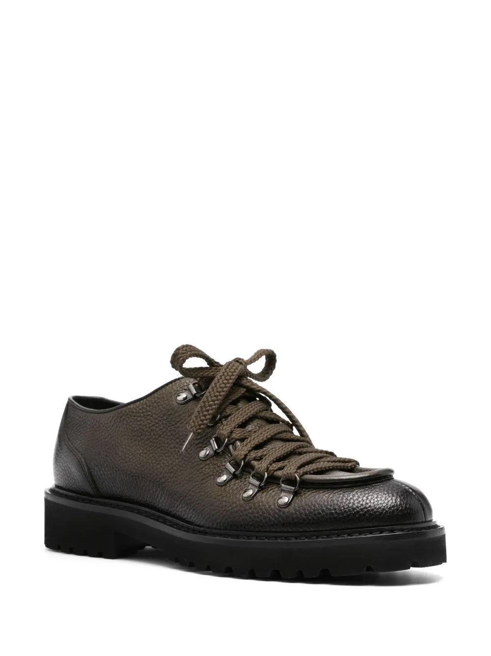 Doucal's burnished derby shoes