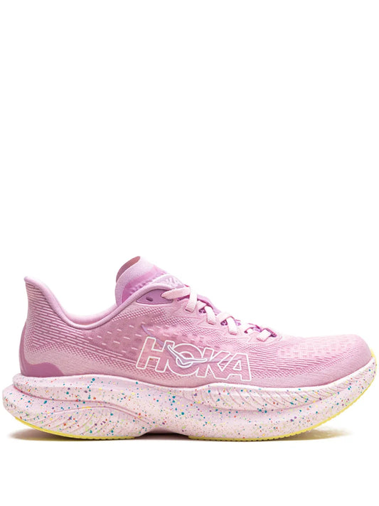 HOKA Mach 6 "Pink Twighlight/Lemonade" sneakers