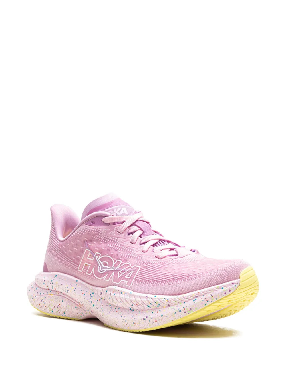 HOKA Mach 6 "Pink Twighlight/Lemonade" sneakers
