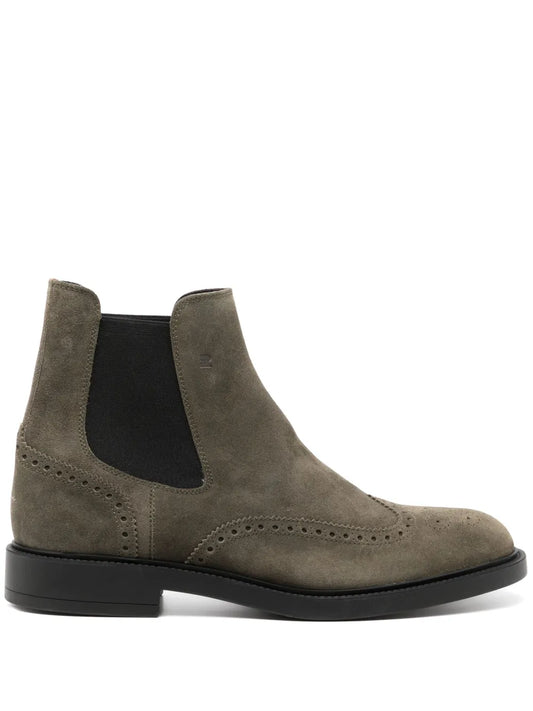 Fratelli Rossetti suede chelsea boots