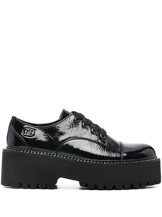 LIU JO 65mm patent-leather platform shoes