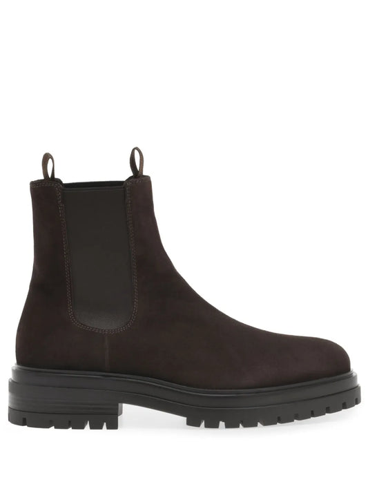 Gianvito Rossi suede ankle boots