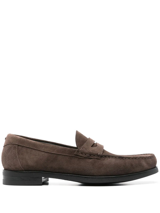 Canali suede loafers