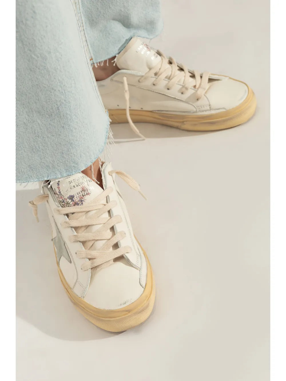 Golden Goose Super Star High Foxing Vce Sole trainers 