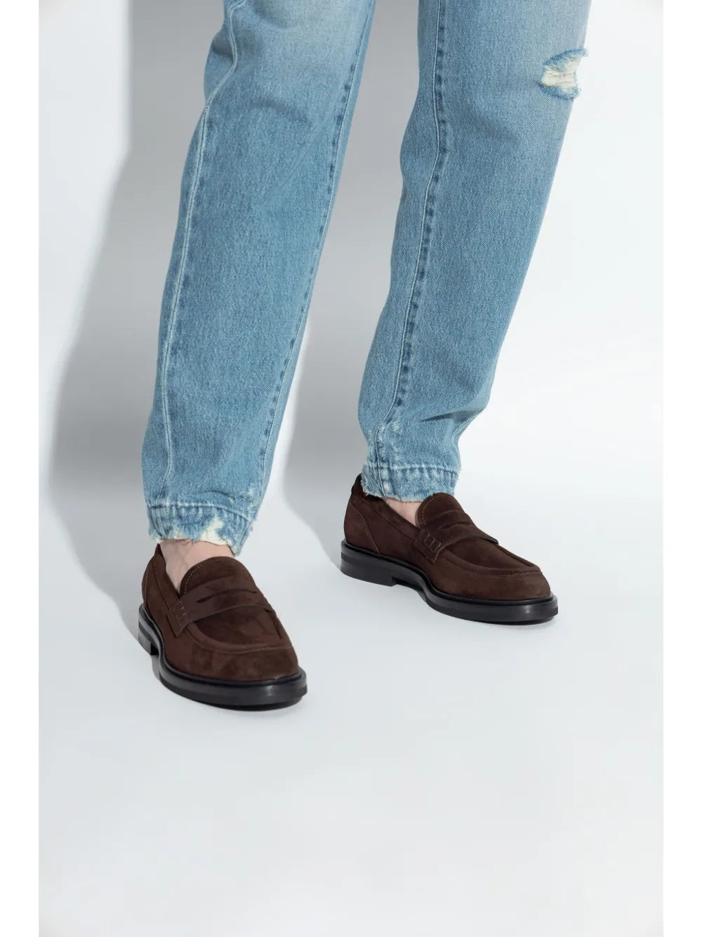 Dolce & Gabbana suede loafers