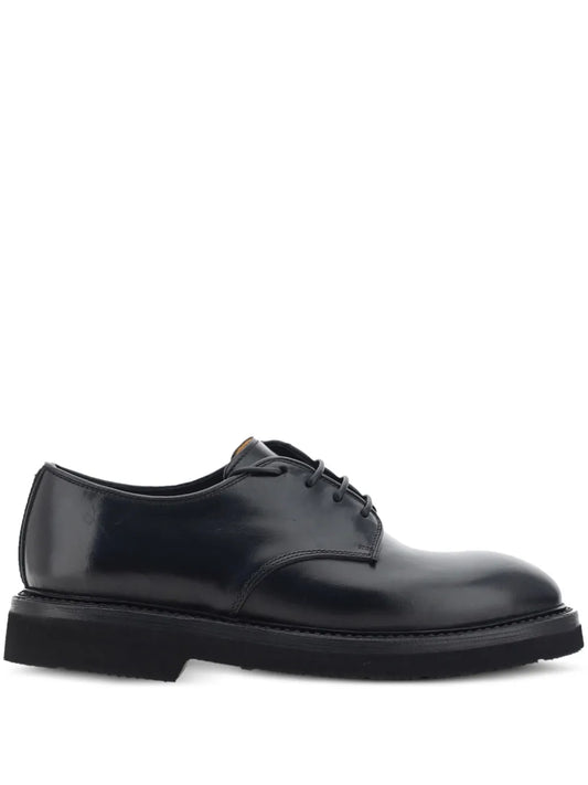 Premiata leather derby shoes