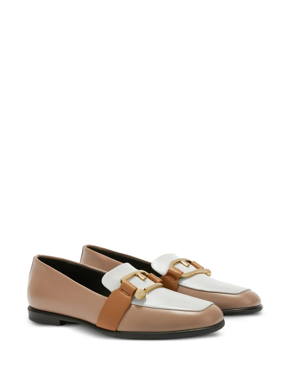 Furla leather loafers