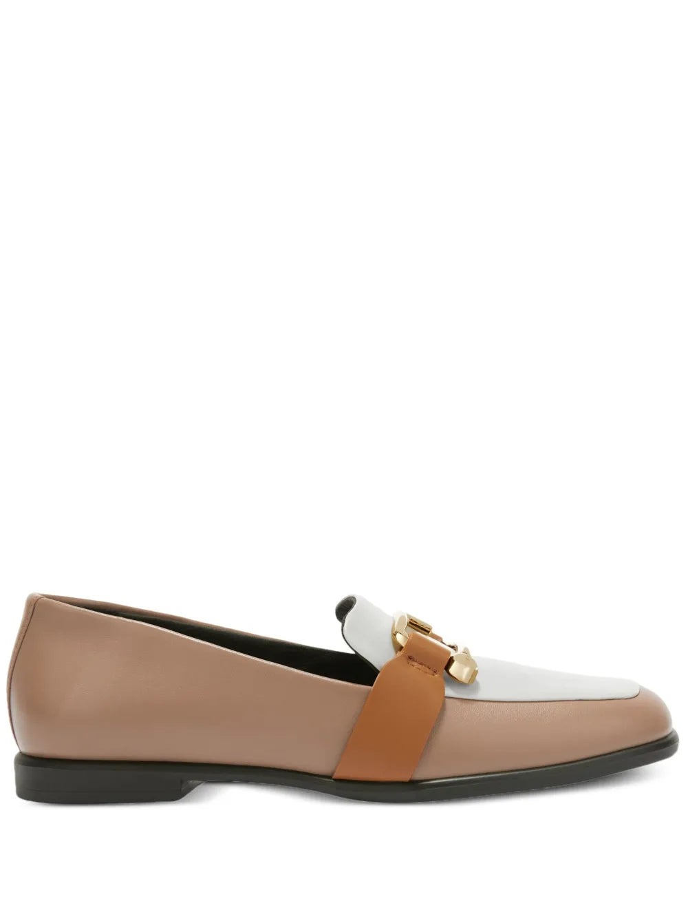 Furla leather loafers