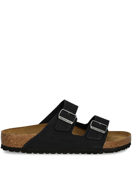 Birkenstock Arizona suede slides