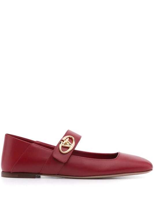 Valentino Garavani VLogo Locker ballerina shoes