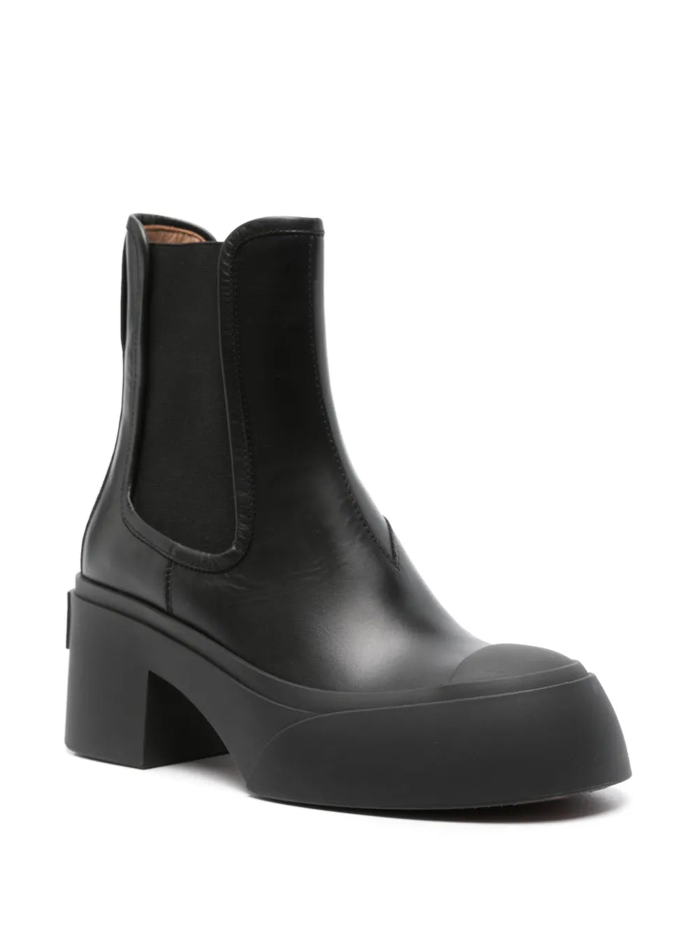 Marni 65mm logo-raised Chelsea boots