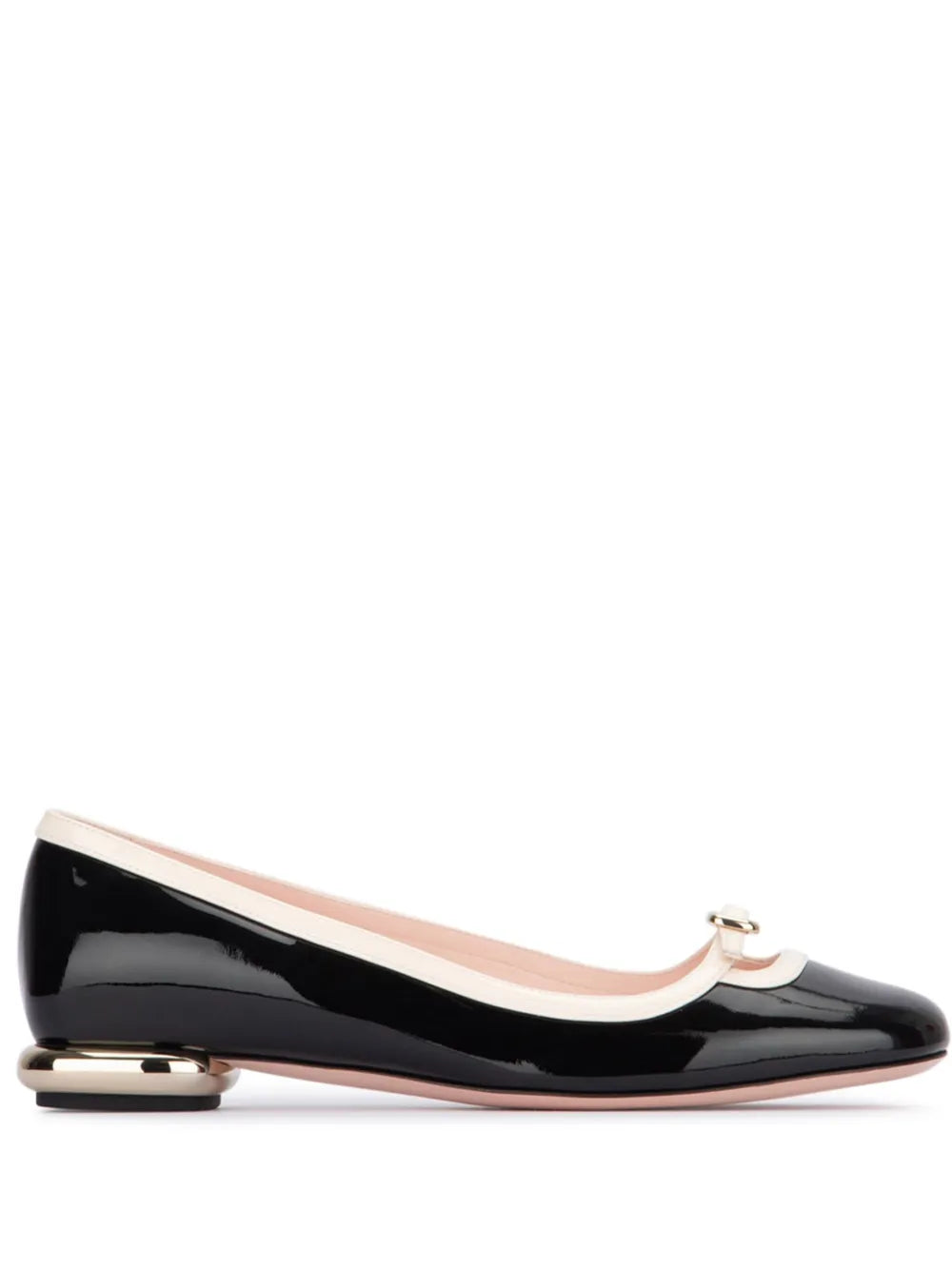 Roger Vivier patent ballerina shoes