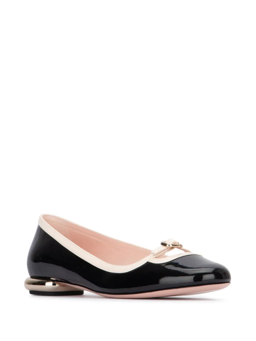 Roger Vivier patent ballerina shoes