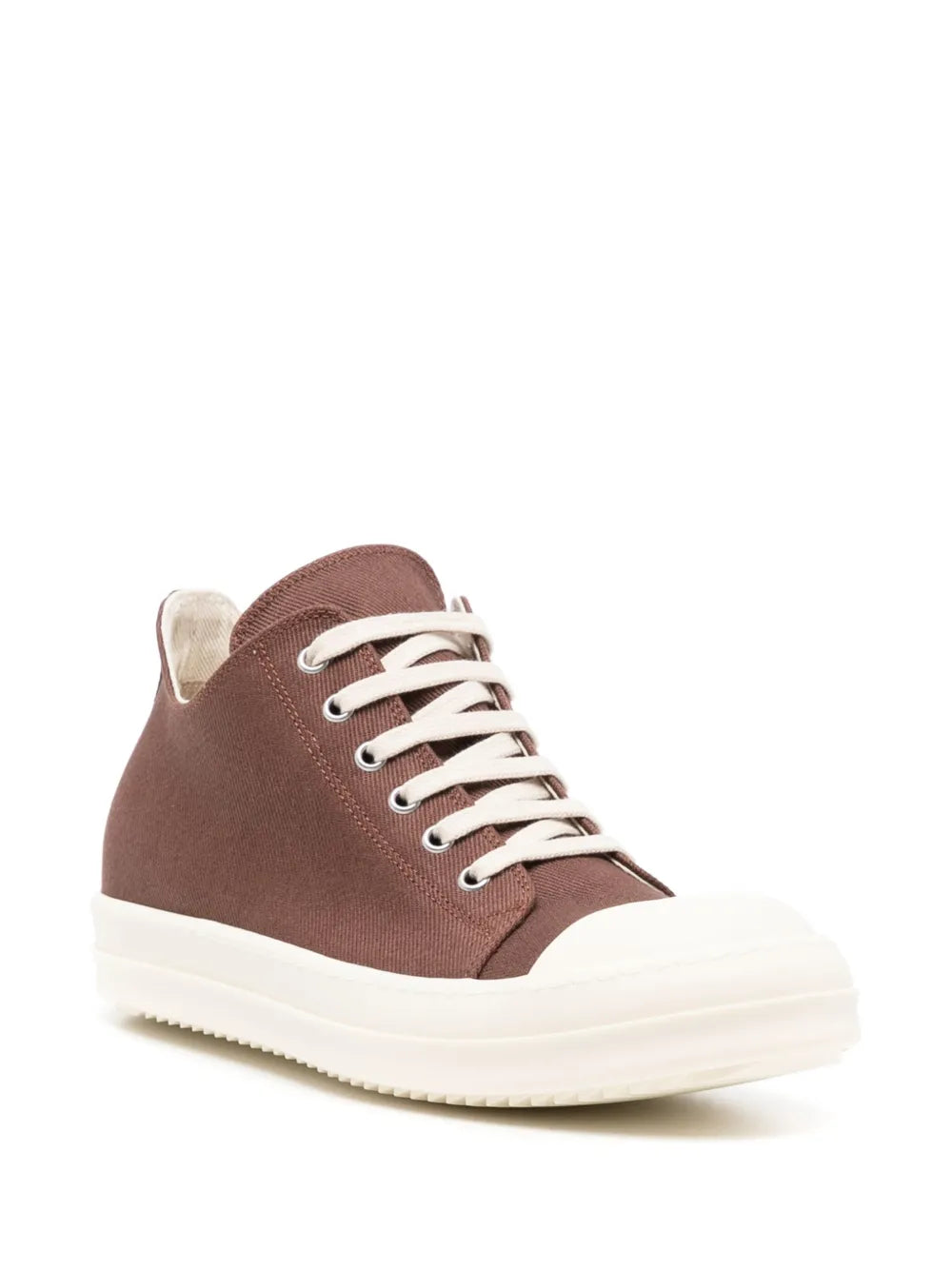 Rick Owens DRKSHDW lace-up canvas sneakers