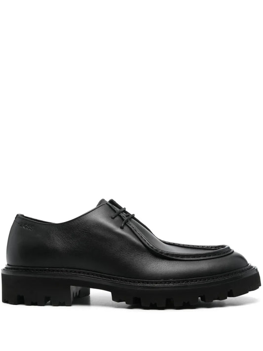 BOSS leather Derby shoes