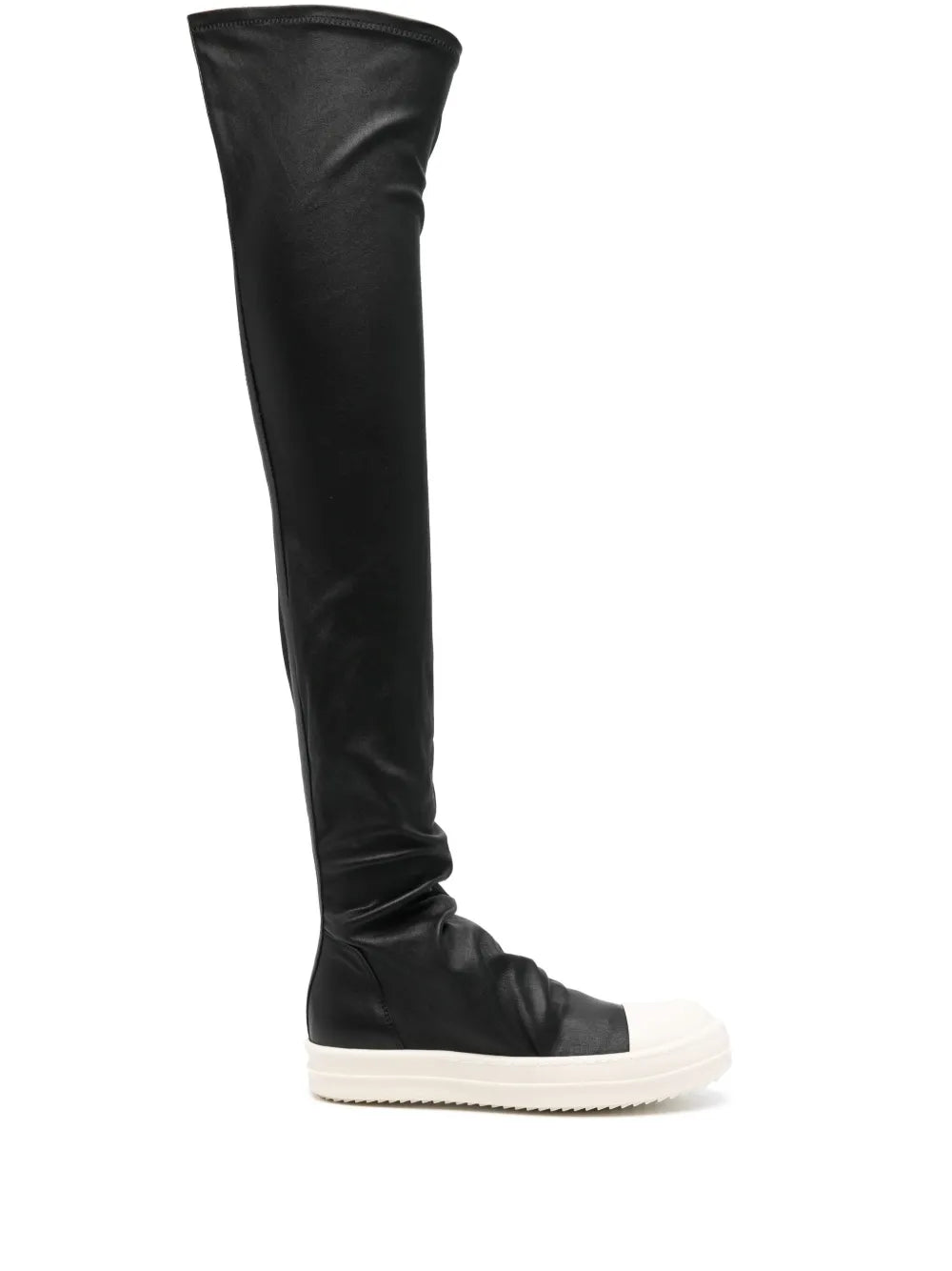 Rick Owens knee-high stocking sneakers