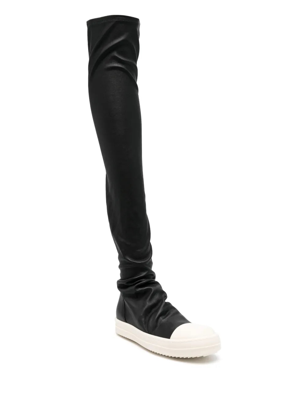 Rick Owens knee-high stocking sneakers
