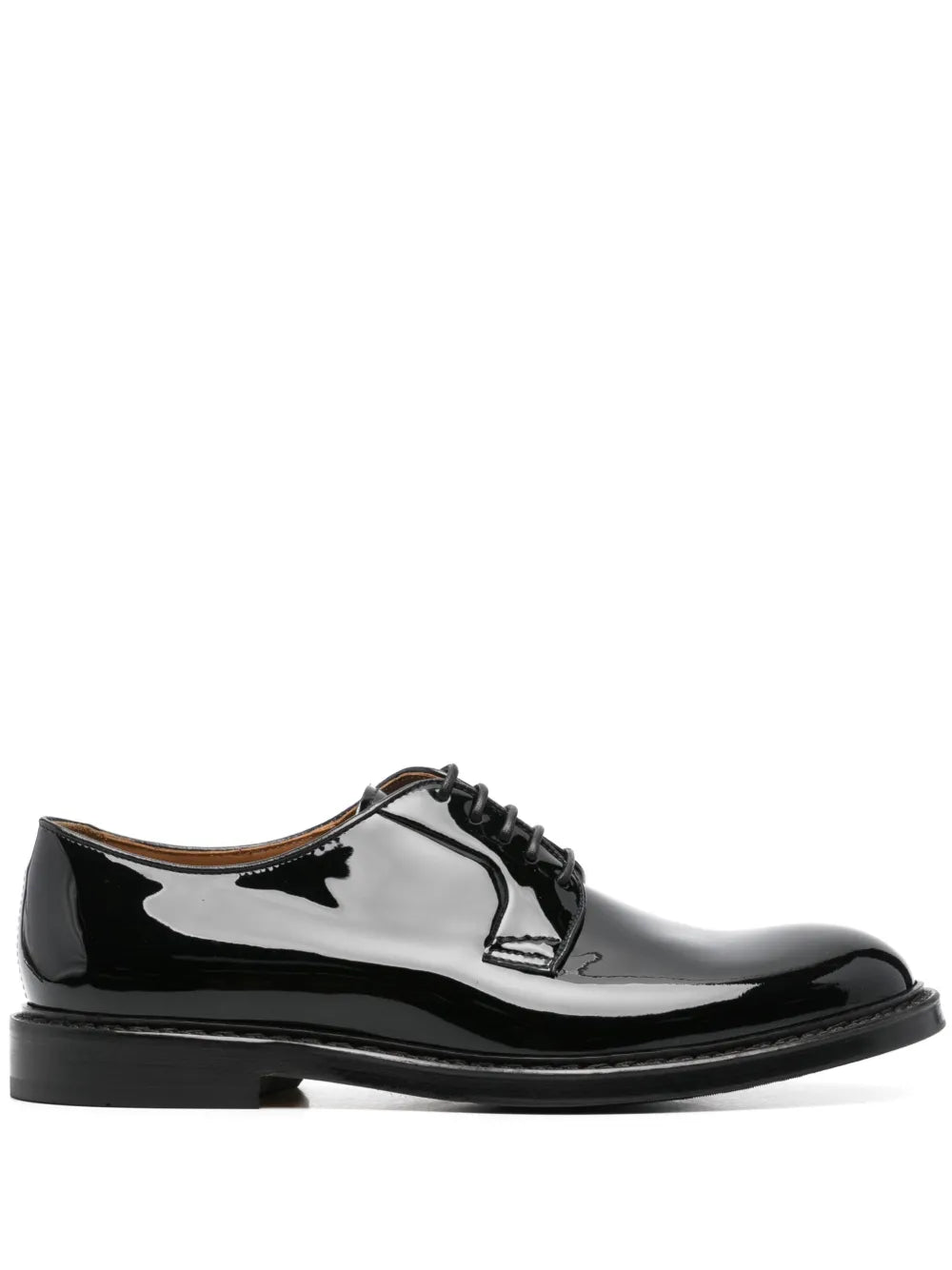Doucal's patent Derby shoes