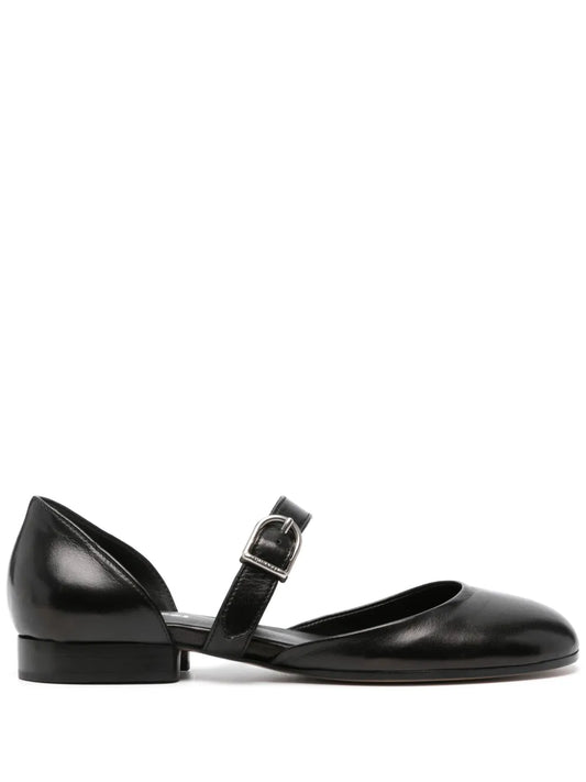 Durazzi Milano  leather ballerina shoes