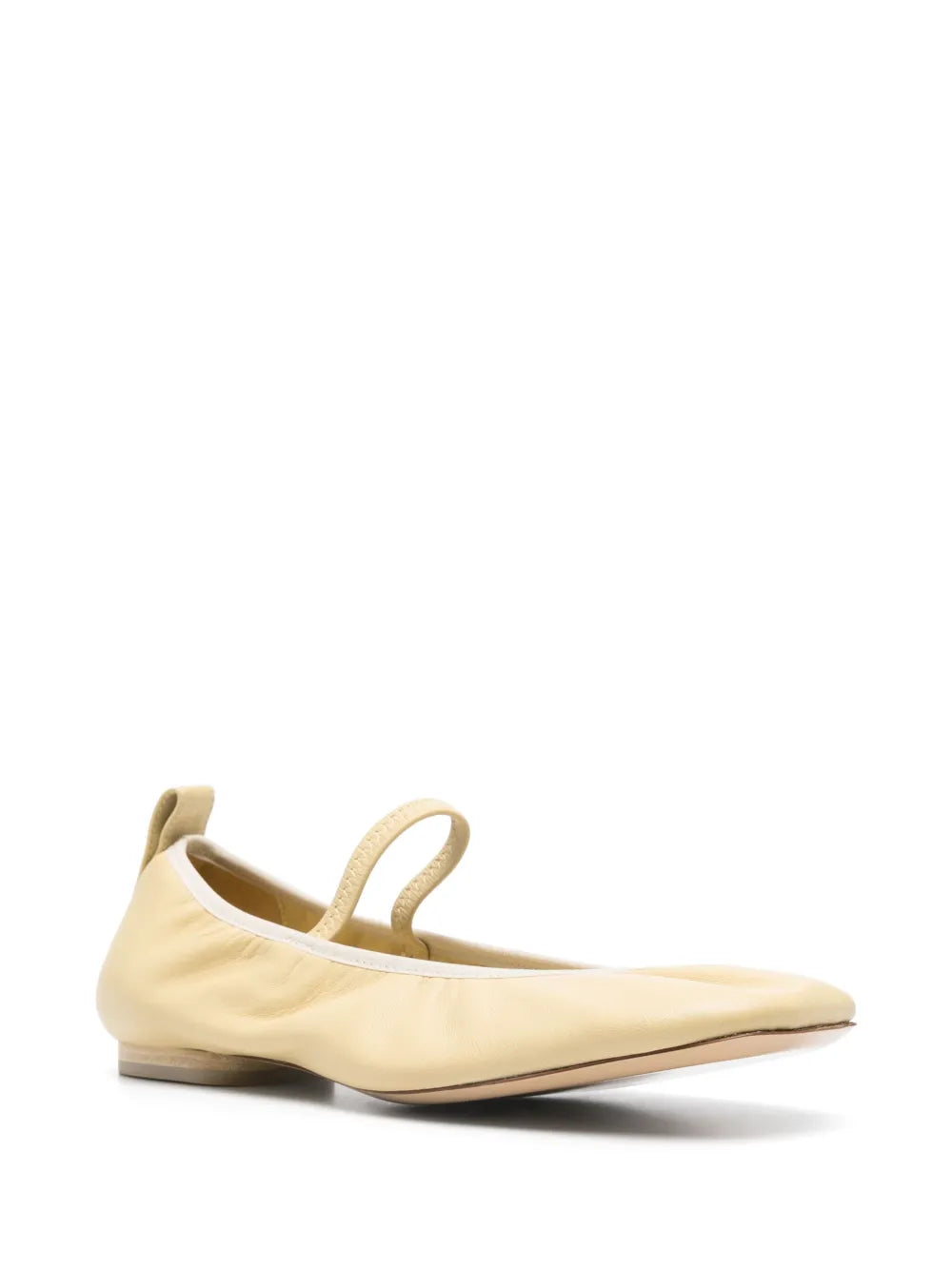 LEMAIRE leather ballerinas