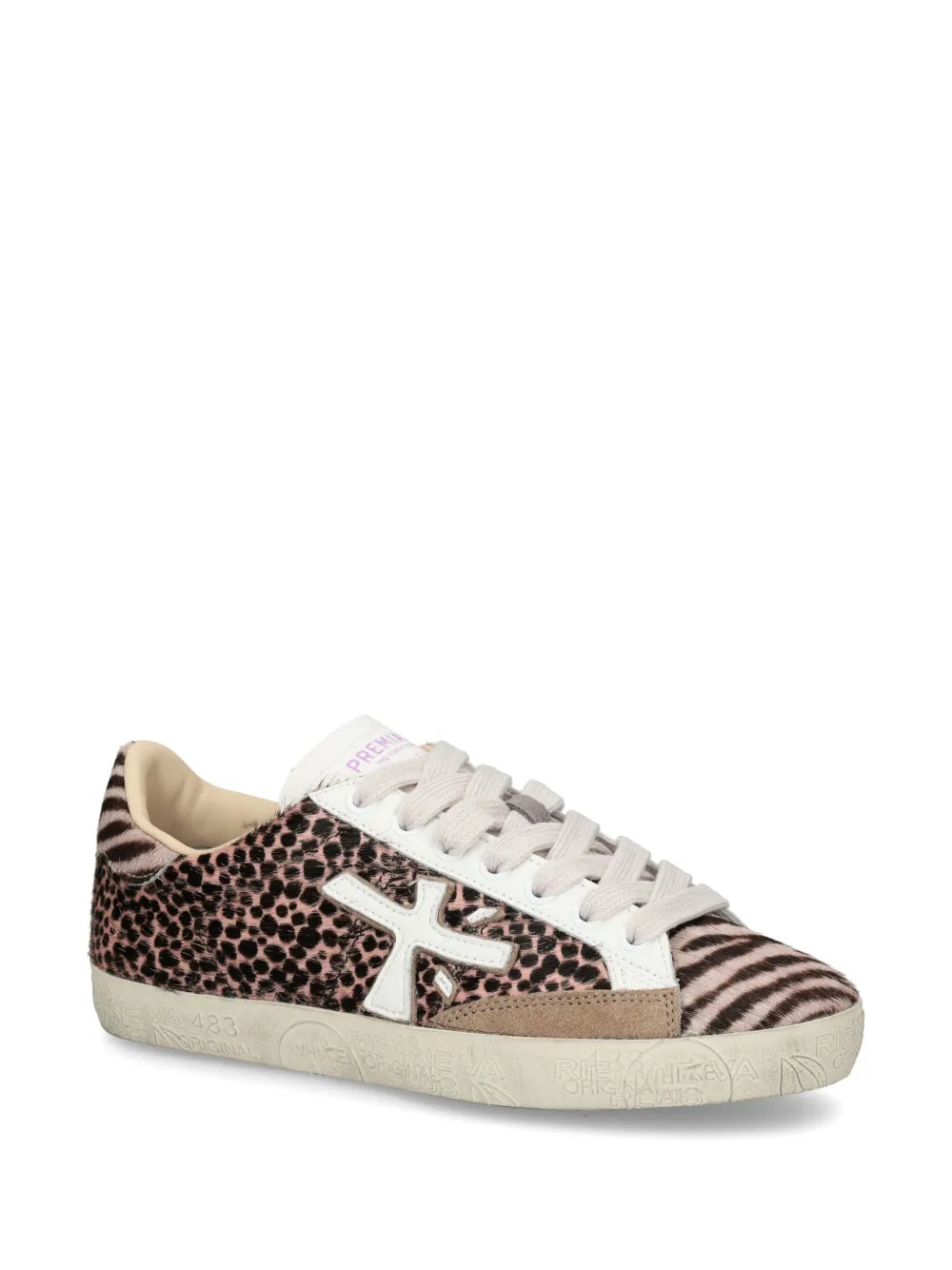 Premiata leopard-print sneakers
