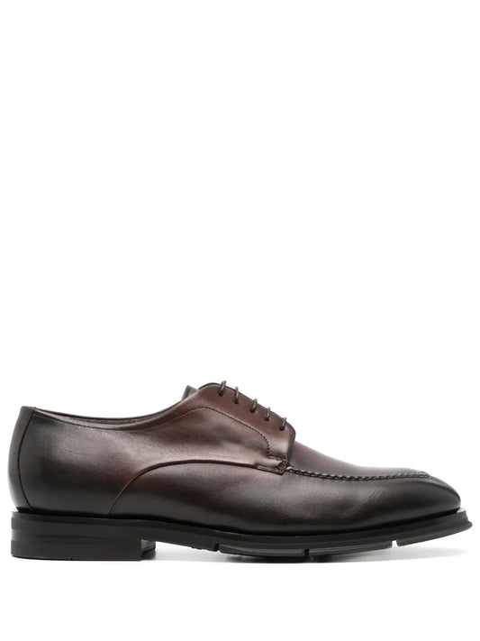 Santoni gradient-effect Derby shoes