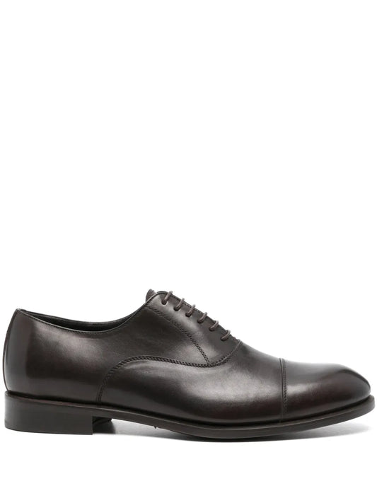 Boggi Milano leather Oxford shoes