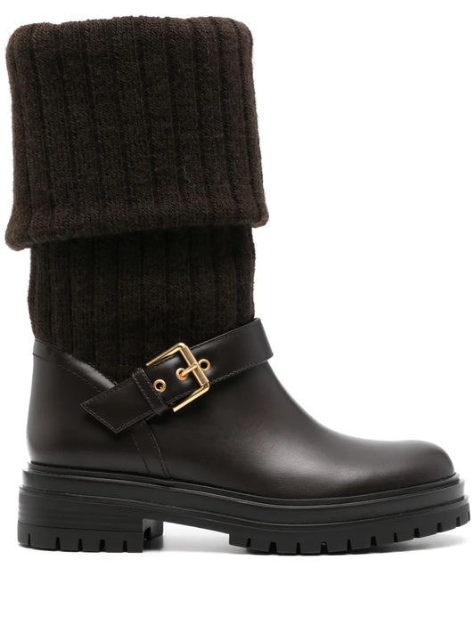 Gianvito Rossi leather ankle boots