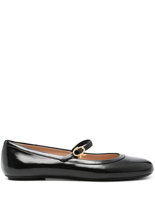 Gianvito Rossi leather ballet flats