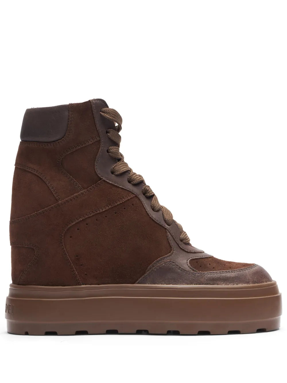 Casadei high-top suede sneakers