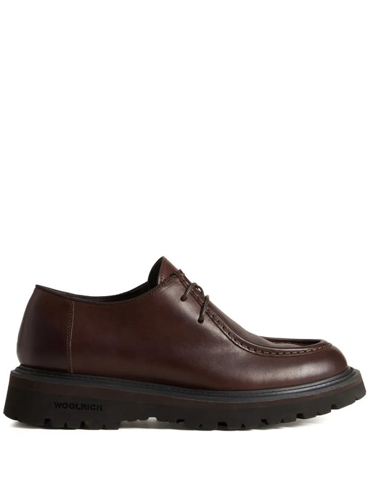 Woolrich leather derby shoes