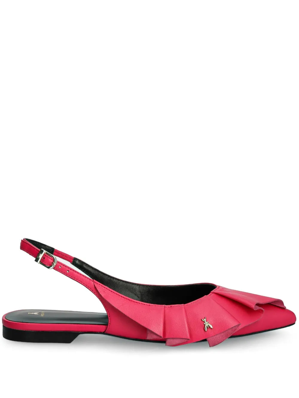 Patrizia Pepe ruffle-detail ballerina shoes