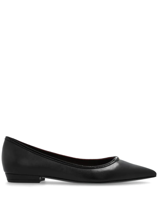 Tory Burch Double T-plaque ballerina shoes
