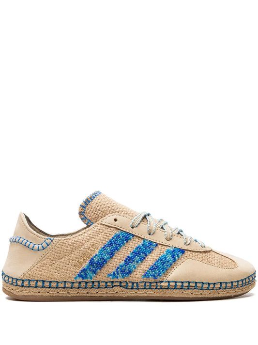 adidas x CLOT Gazelle "Linen Khaki/Light Blue" sneakers