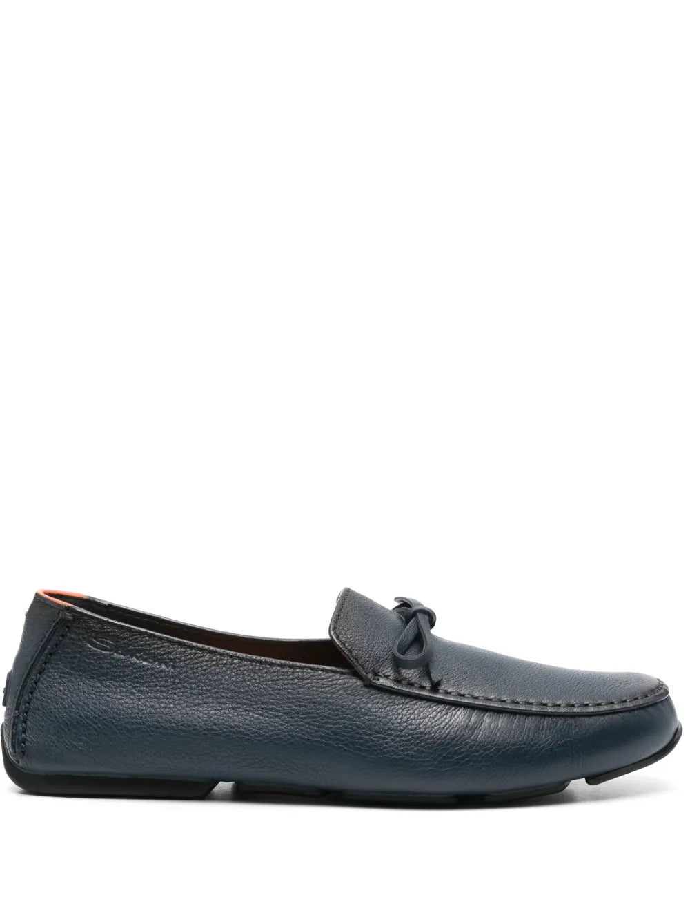 Santoni bow loafers