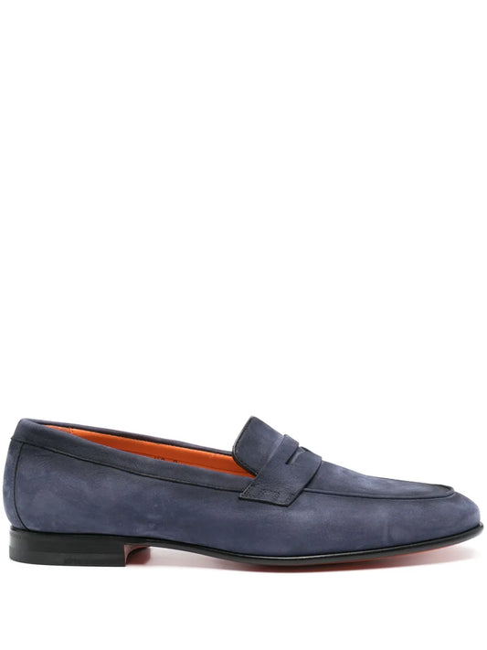 Santoni penny slot loafers