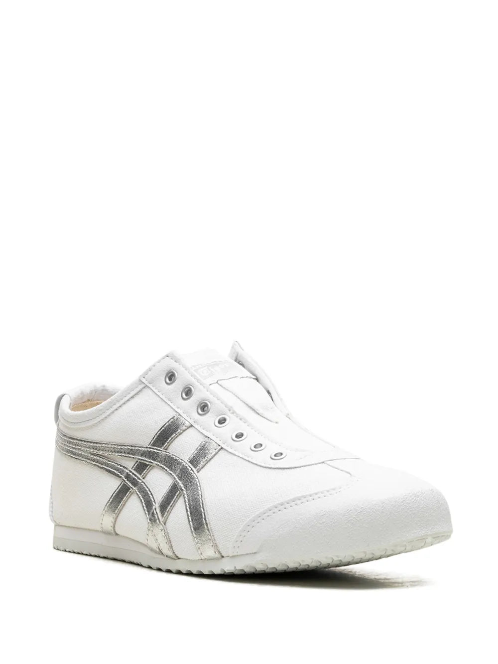 Onitsuka Tiger Mexico 66 "White/Pure Silver" slip-on sneakers