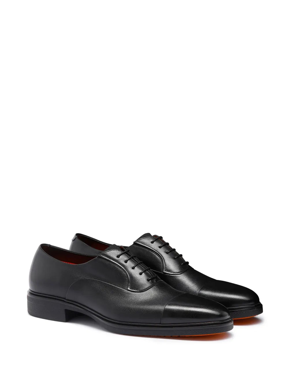 Santoni Easy leather oxford shoes