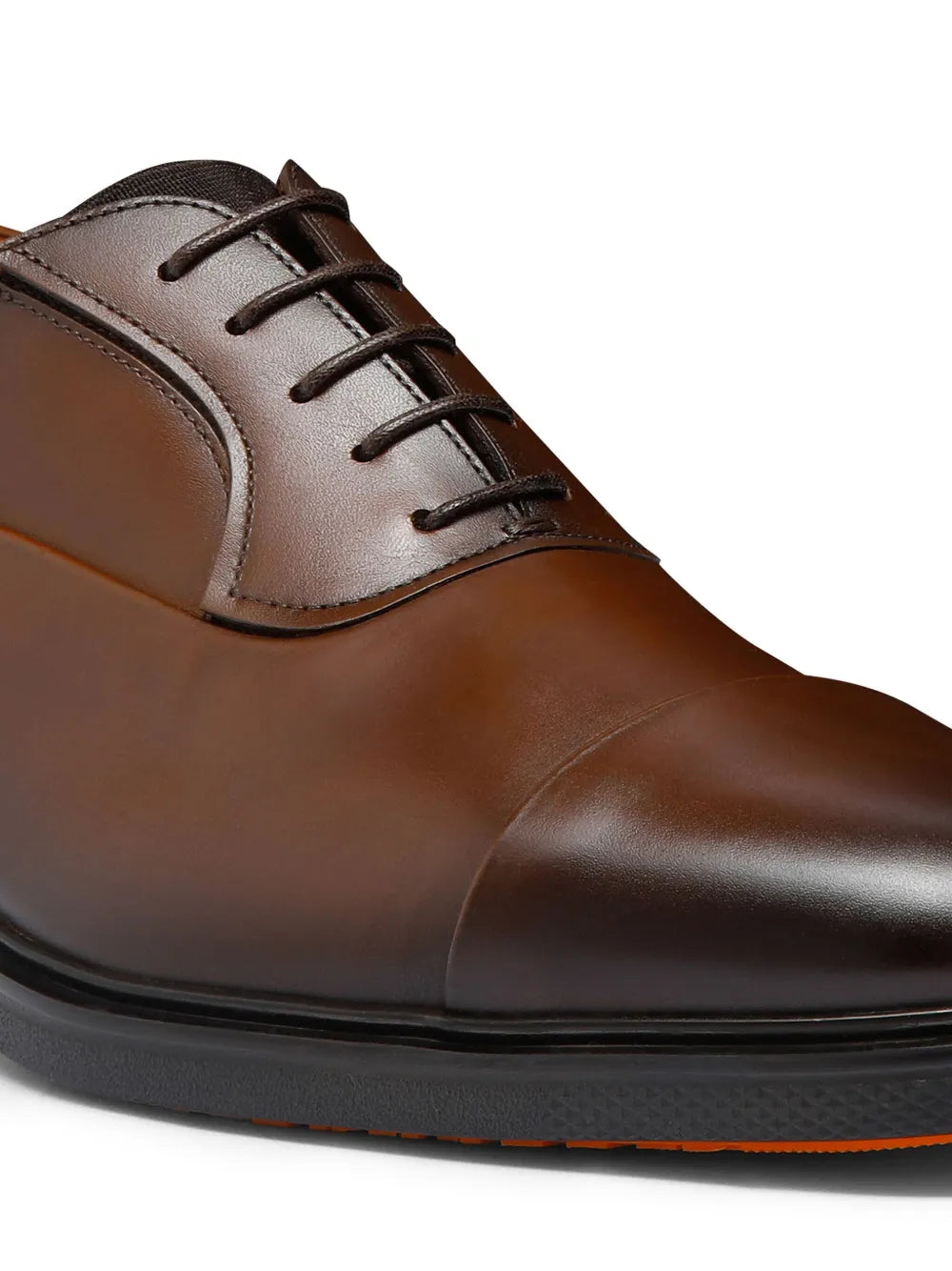 Santoni Easy leather oxford shoes