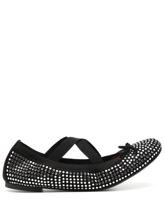 Aquazzura strass ballerina shoes