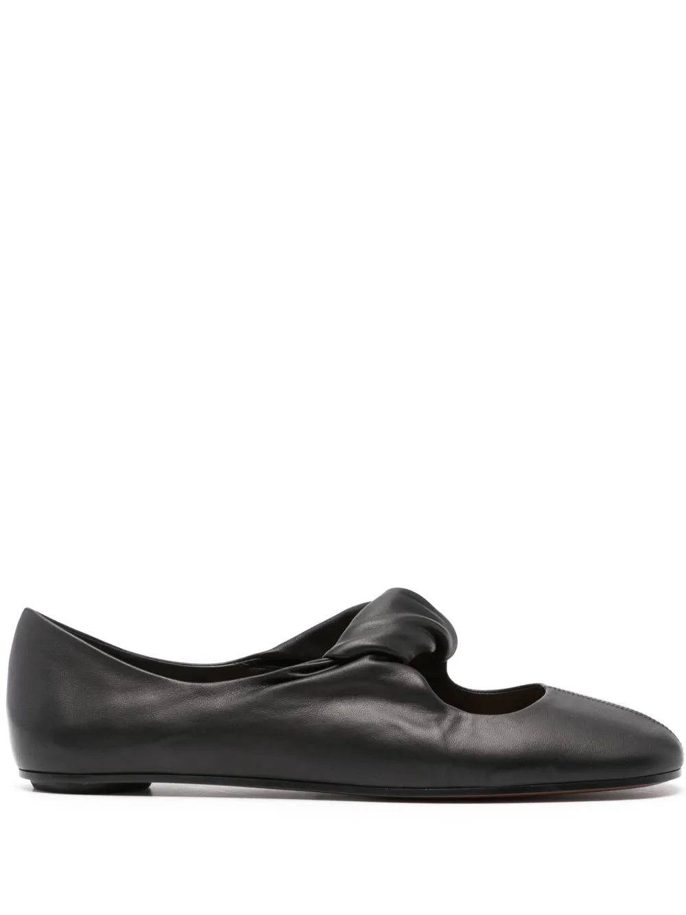 Alexander McQueen twist-detailing ballet flats