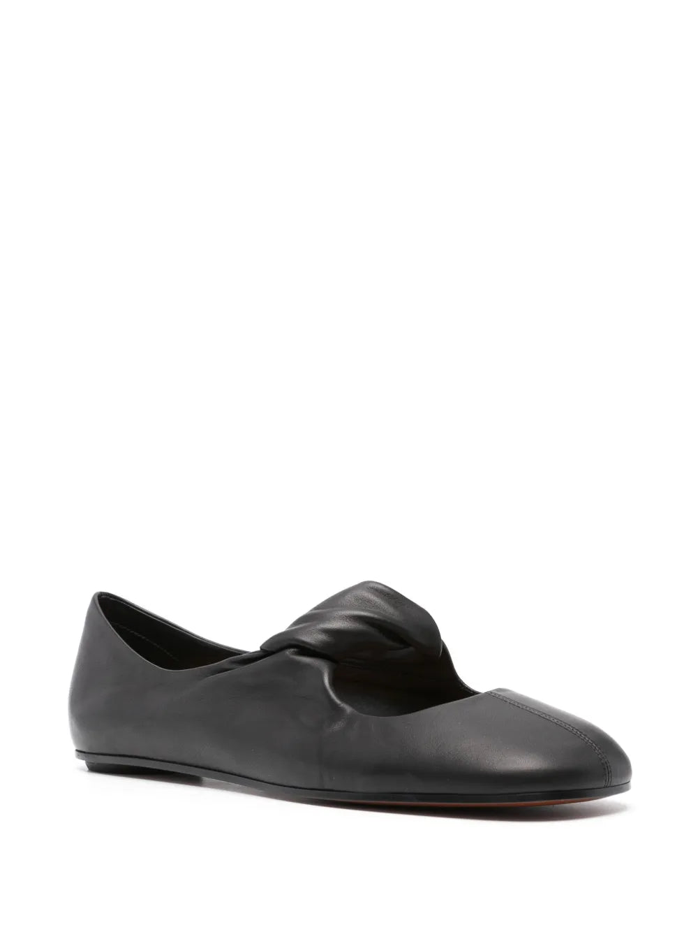 Alexander McQueen twist-detailing ballet flats
