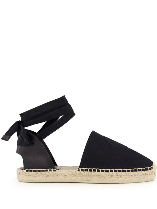 Christian Louboutin lace-up wedge espadrilles