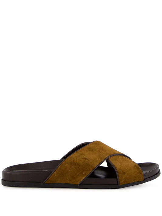 Manolo Blahnik Chiltern suede sandals