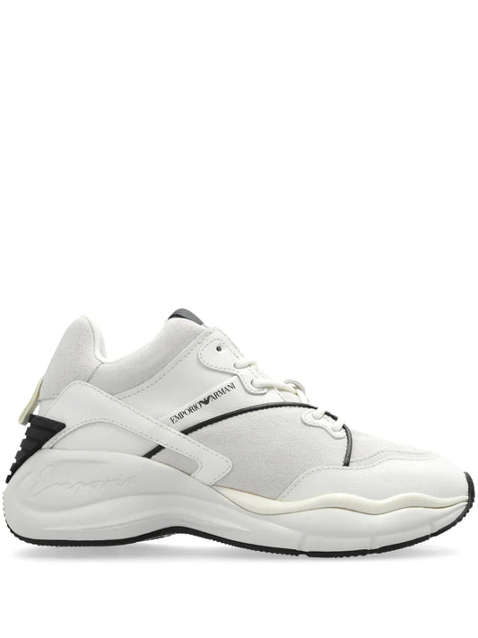 Emporio Armani panelled sneakers