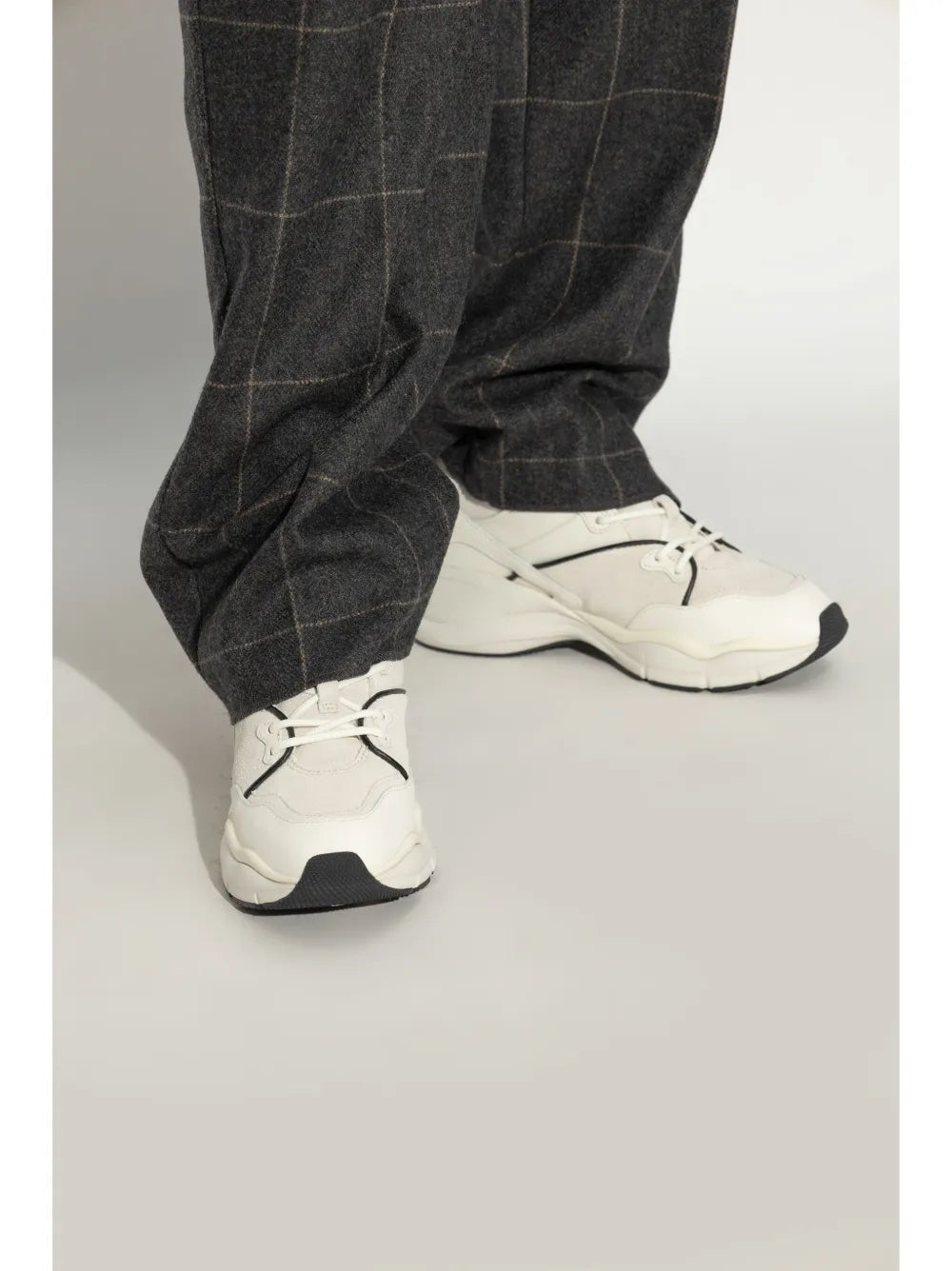 Emporio Armani panelled sneakers