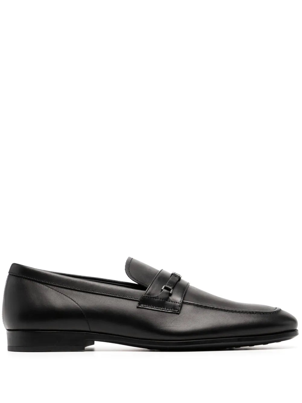 Tod's leather slip-on loafers